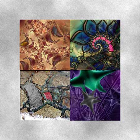 Desaturated images and applied color hues