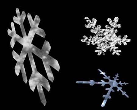 Used shape tools and applied filters